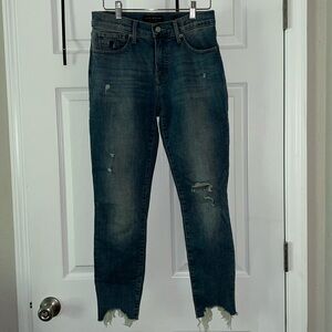 Luck brand mid rise skinny jeans. Size 6/28